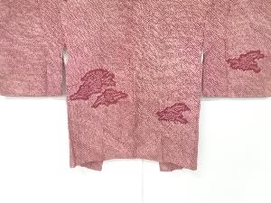 アンティーク　本総絞り　紅葉模様絵羽織